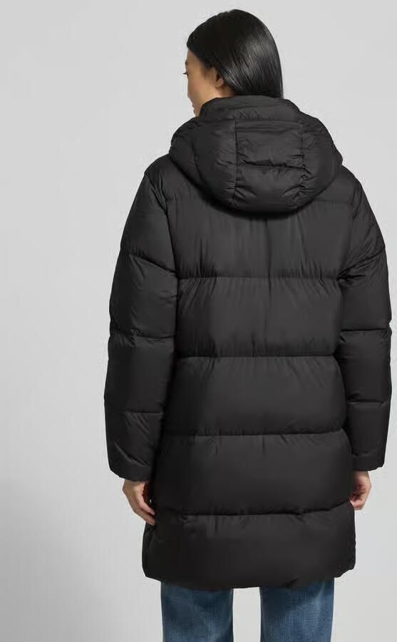 Tommy Hilfiger Regular fit lange donsjas met capuchon