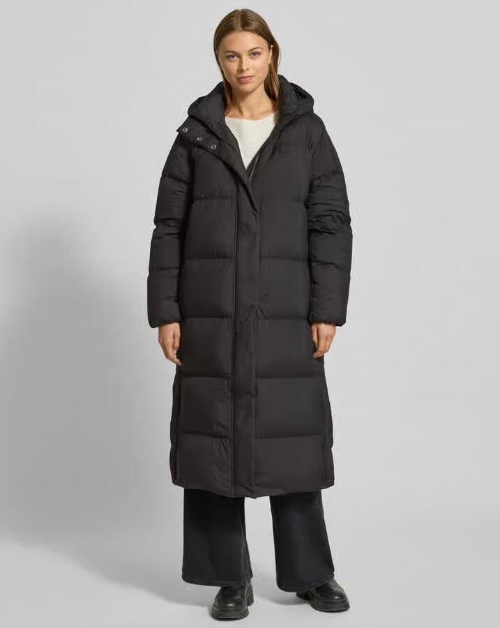 Tommy Hilfiger Down Hooded Longline Puffer Winterjas Dames - Foto 2