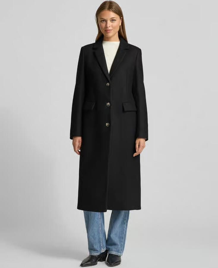 TOMMY HILFIGER Dames Jassen Classic Sb Wool Reg Maxi Coat Zwart - Foto 6