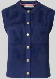 Tommy Hilfiger Regular fit mouwloos vest van puur katoen
