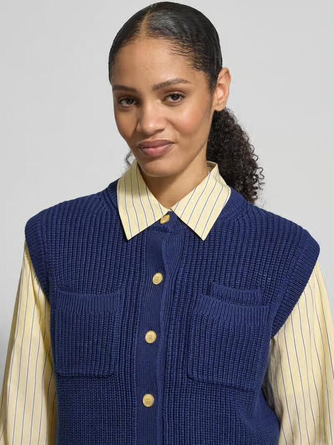 Tommy Hilfiger Regular fit mouwloos vest van puur katoen - Foto 2