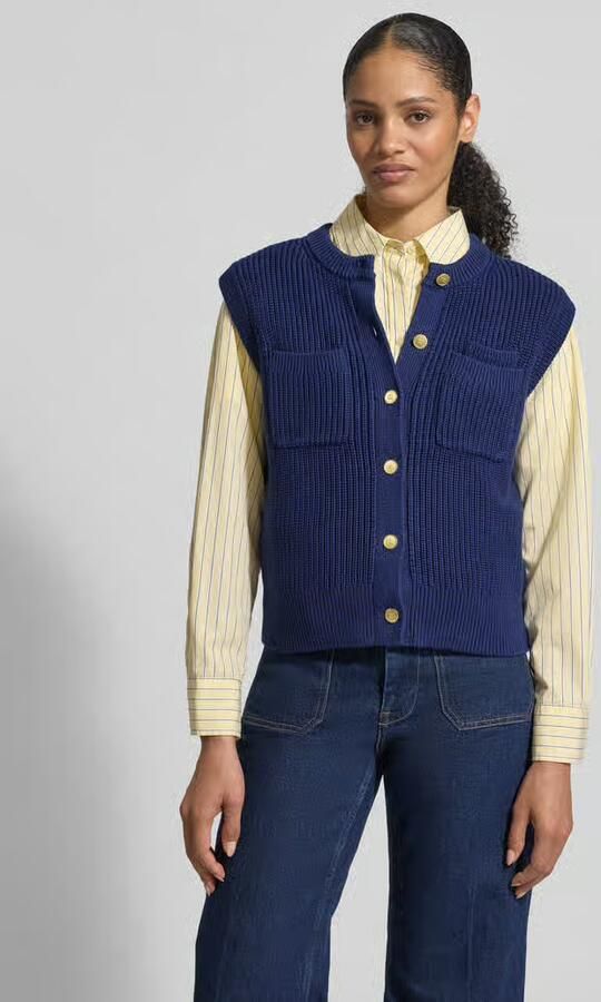Tommy Hilfiger Regular fit mouwloos vest van puur katoen - Foto 3