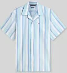 Tommy Hilfiger regular fit overhemd met korte mouwen van puur katoen