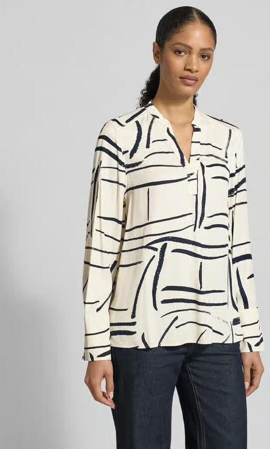 Tommy Hilfiger Regular fit overhemdblouse van pure viscose - Foto 3
