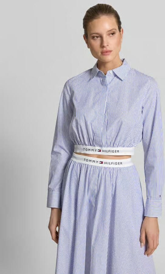 Tommy Hilfiger regular fit overhemdblouse van puur biologisch katoen - Foto 3