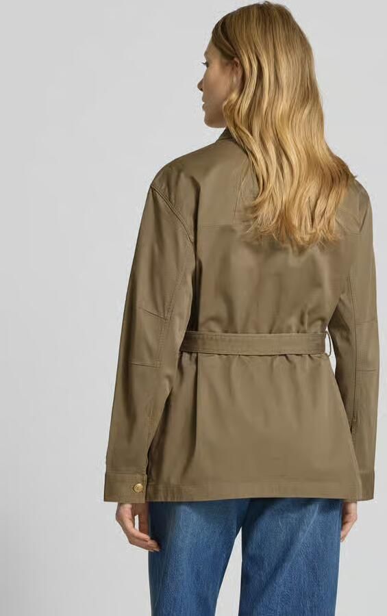 Tommy Hilfiger Regular fit overhemdjack met goudkleurige knopen - Foto 8