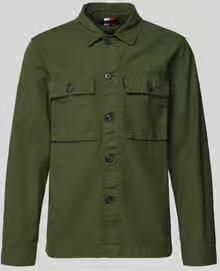 Tommy Hilfiger Regular fit overhemdjack van puur katoen