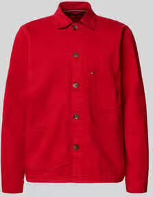 Tommy Hilfiger regular fit overhemdjack van puur katoen