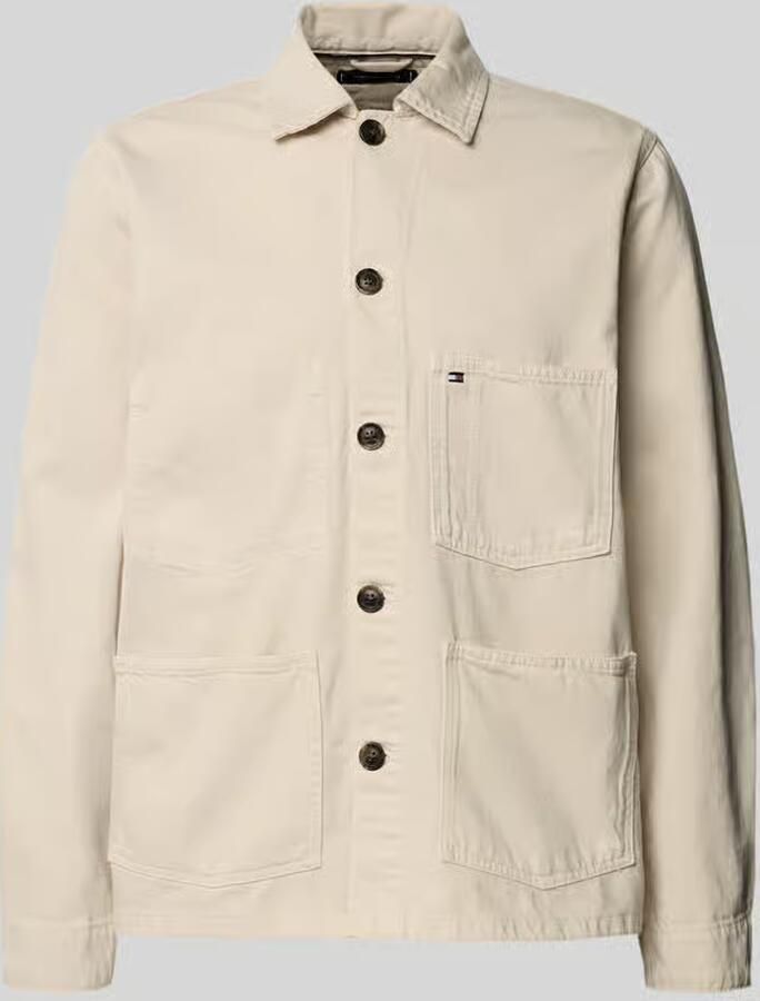 Tommy Hilfiger regular fit overhemdjack van puur katoen - Foto 2