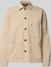 Tommy Hilfiger regular fit overhemdjack van puur katoen