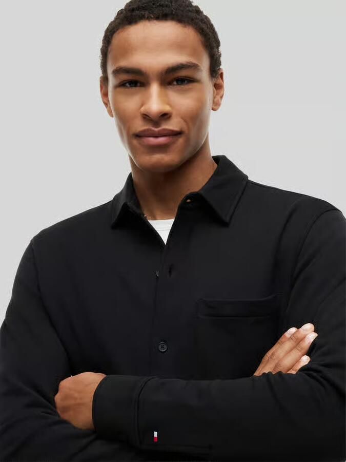 Tommy Hilfiger Regular fit overhemdjack van puur katoen