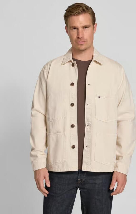 Tommy Hilfiger regular fit overhemdjack van puur katoen - Foto 4