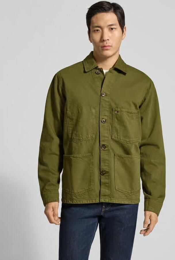Tommy Hilfiger regular fit overhemdjack van puur katoen - Foto 3