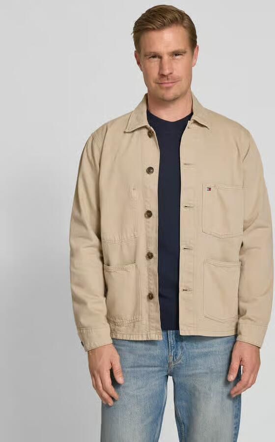 Tommy Hilfiger regular fit overhemdjack van puur katoen - Foto 3