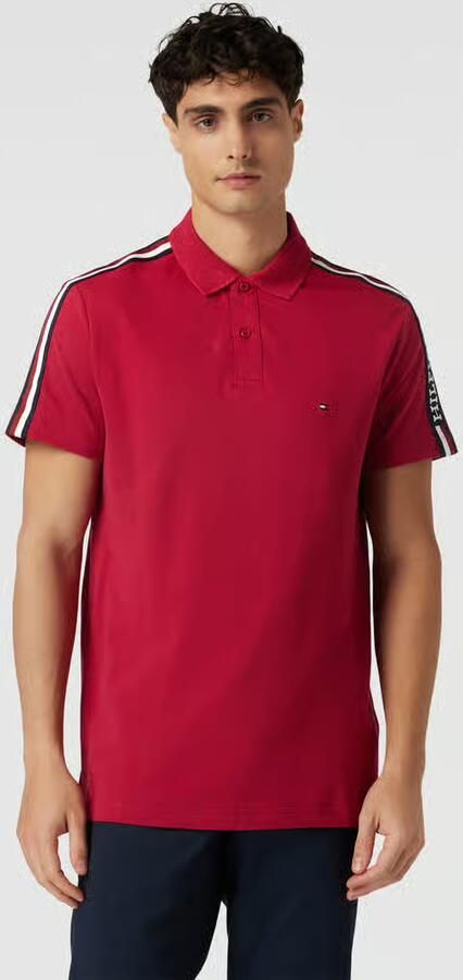 Tommy Hilfiger Regular fit poloshirt met contraststrepen - Foto 2