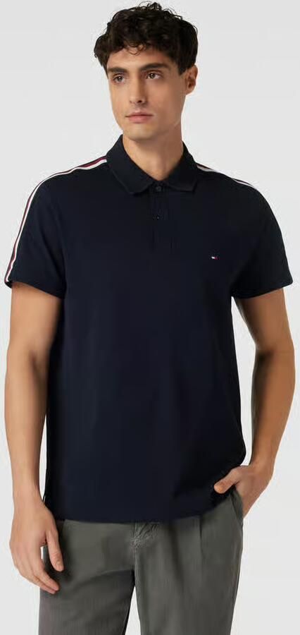 Tommy Hilfiger Regular fit poloshirt met contraststrepen - Foto 2