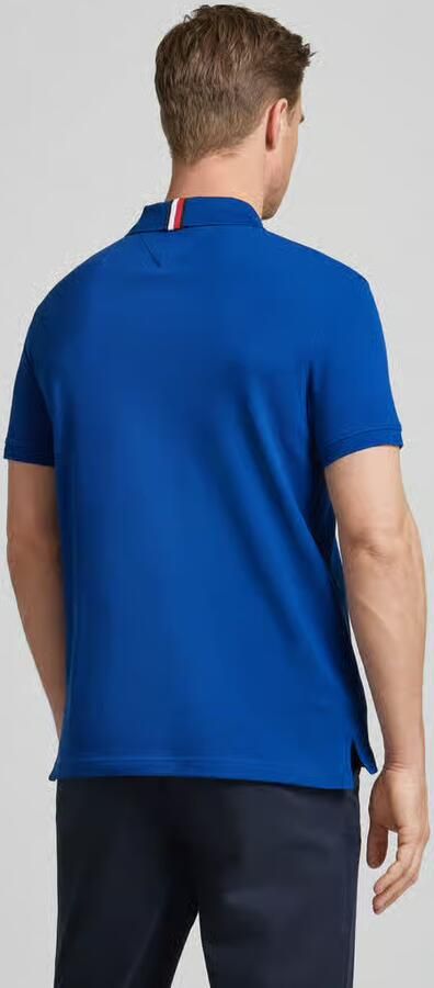 Tommy Hilfiger Regular fit poloshirt met labelbadge