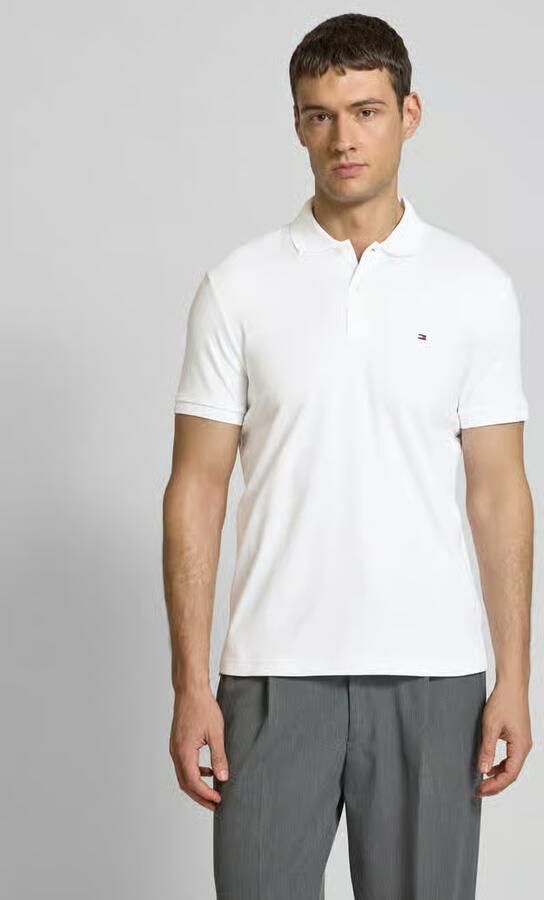 Tommy Hilfiger Polo Shirt Korte Mouw Liquid Cotton Essent Ybr - Foto 12
