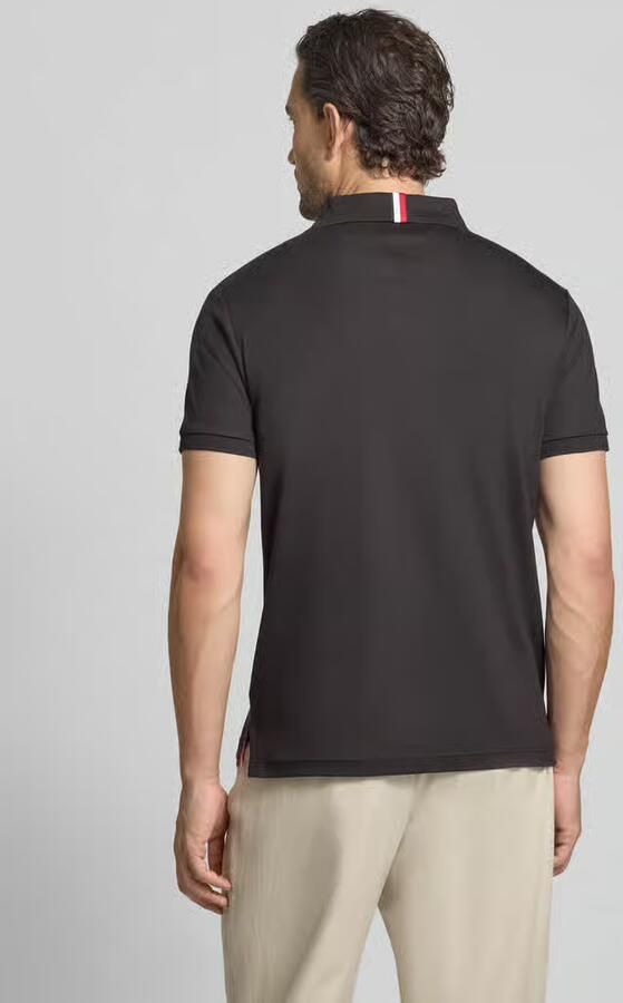 Tommy Hilfiger Zwarte poloshirt met korte mouwen Black Heren - Foto 19