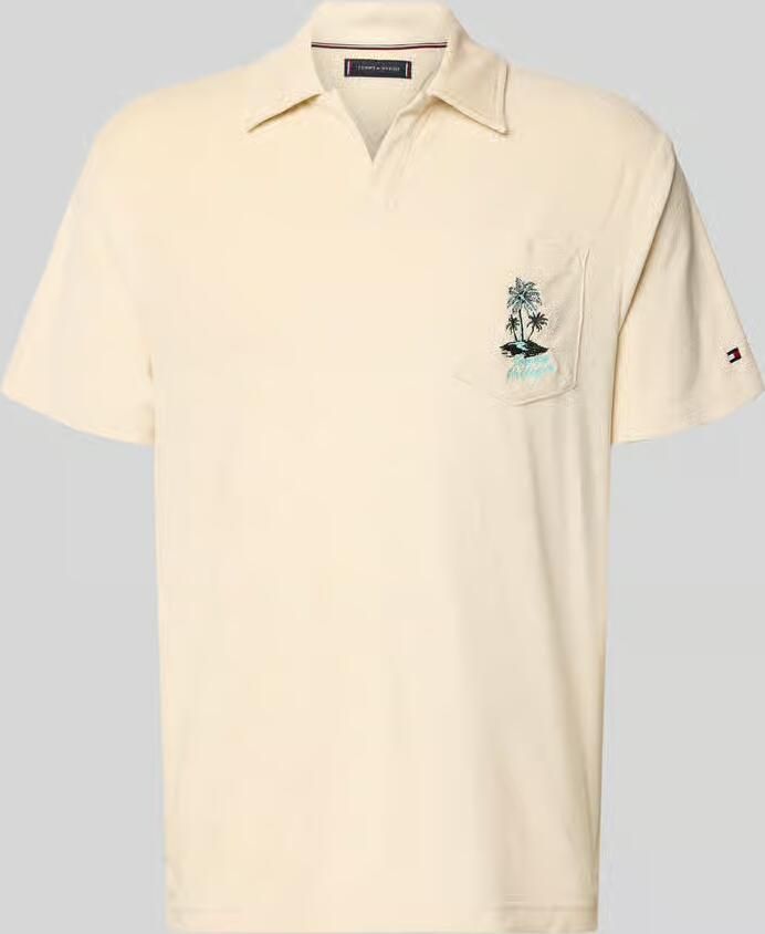 Tommy Hilfiger regular fit poloshirt van badstof - Foto 2