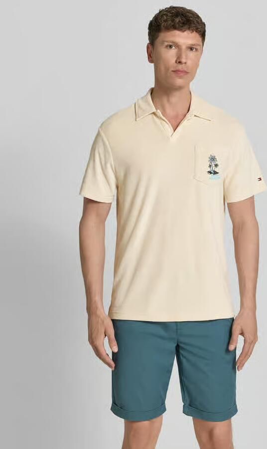 Tommy Hilfiger regular fit poloshirt van badstof - Foto 3
