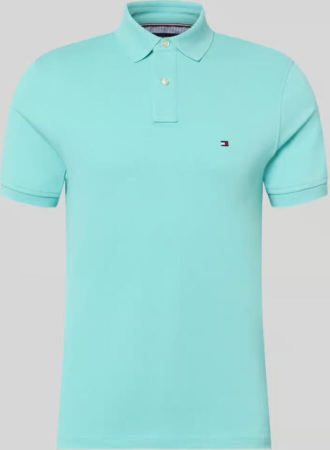 Tommy Hilfiger Regular fit Poloshirt van Katoenmix