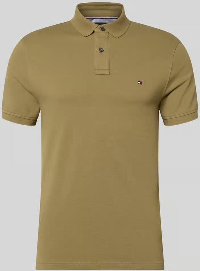 Tommy Hilfiger Regular fit Poloshirt van Katoenmix
