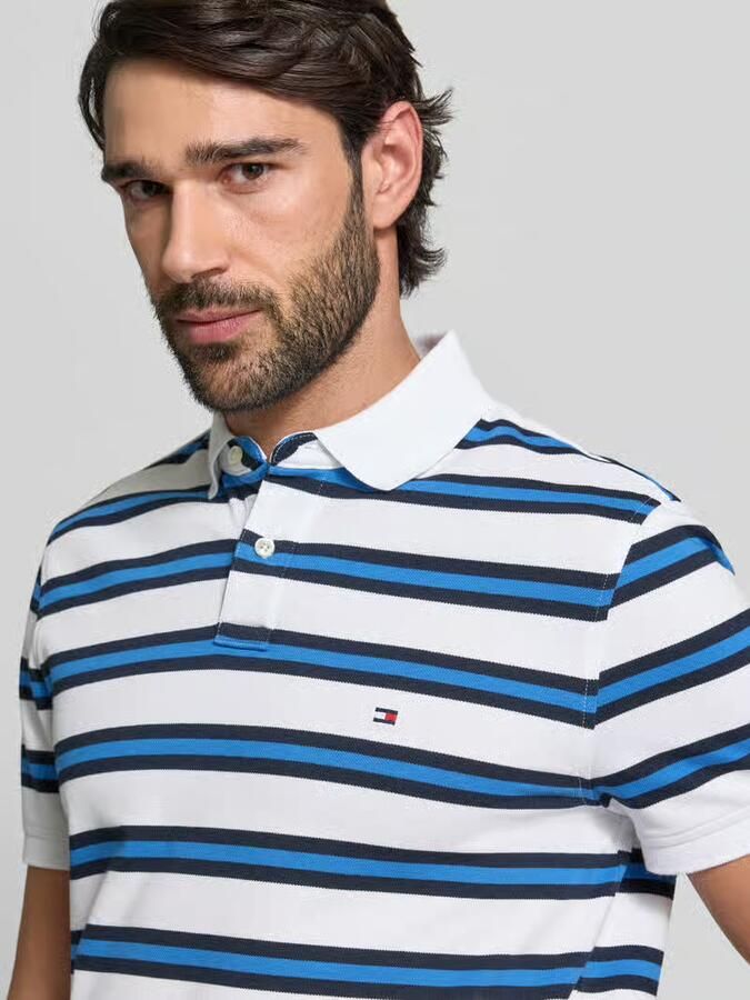 Tommy Hilfiger Regular fit Poloshirt van Katoenmix - Foto 2