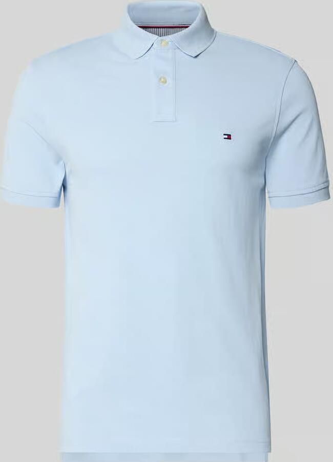 Tommy Hilfiger Poloshirt 1985 REGULAR POLO met contraststrepen en knoopsluiting - Foto 20