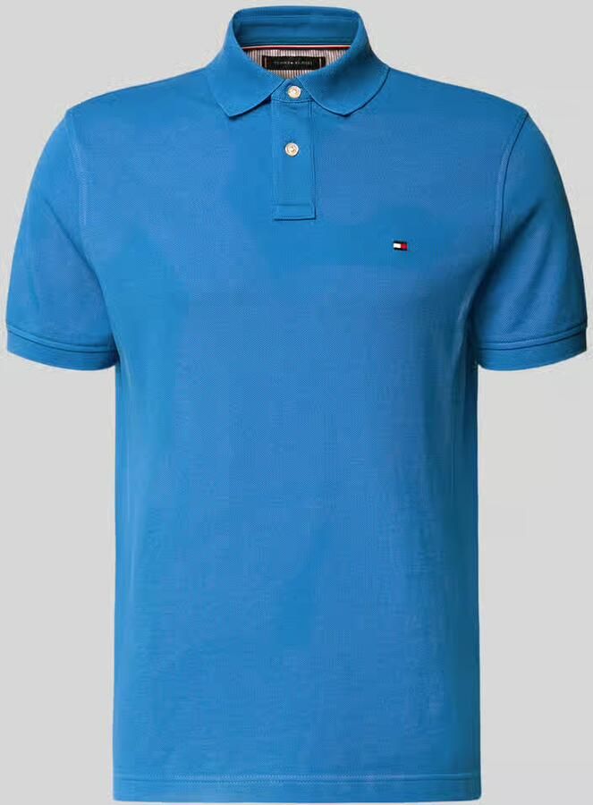 Tommy Hilfiger Regular fit Poloshirt van Katoenmix