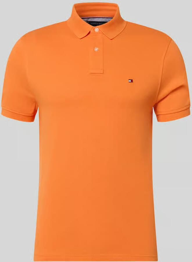 Tommy Hilfiger Regular fit Poloshirt van Katoenmix