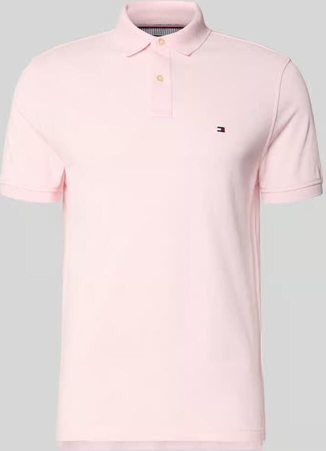 Tommy Hilfiger Polo Shirt Korte Mouw MW0MW17770 RBT REG POLO-TPB PINK LILY
