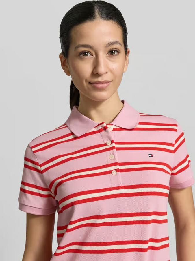Tommy Hilfiger regular fit Poloshirt van katoenmix - Foto 5