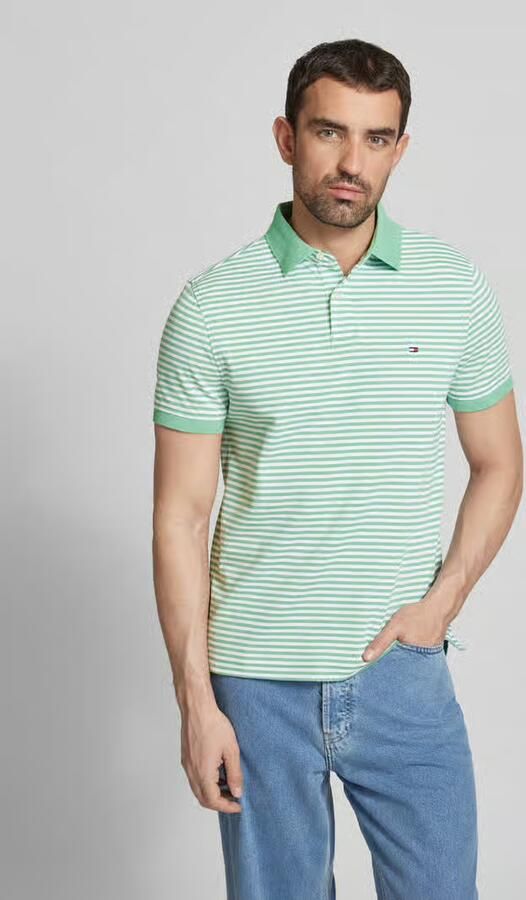Tommy Hilfiger Regular fit poloshirt van katoenmix - Foto 2