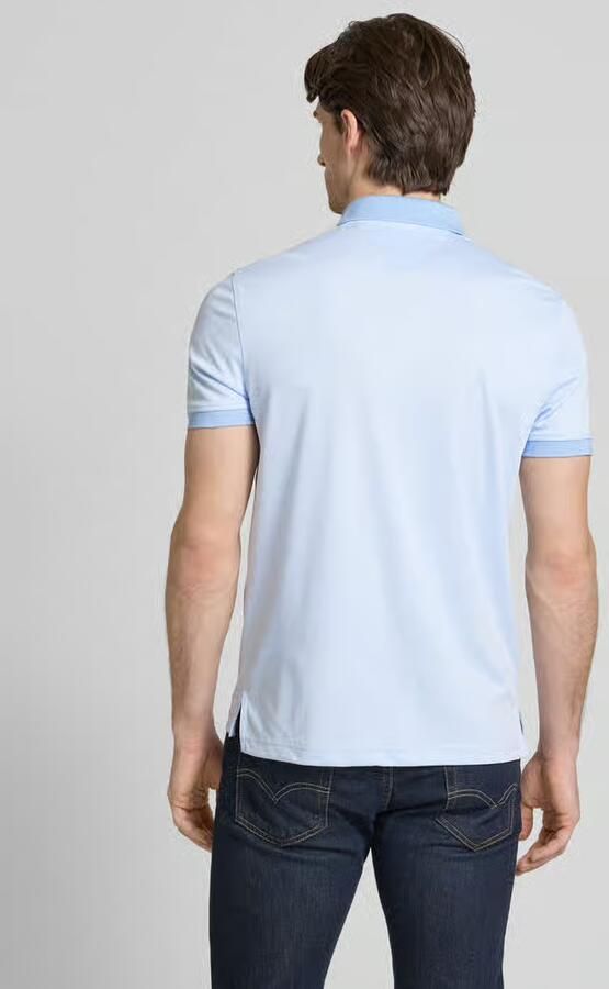 Tommy Hilfiger Regular fit poloshirt van katoenmix