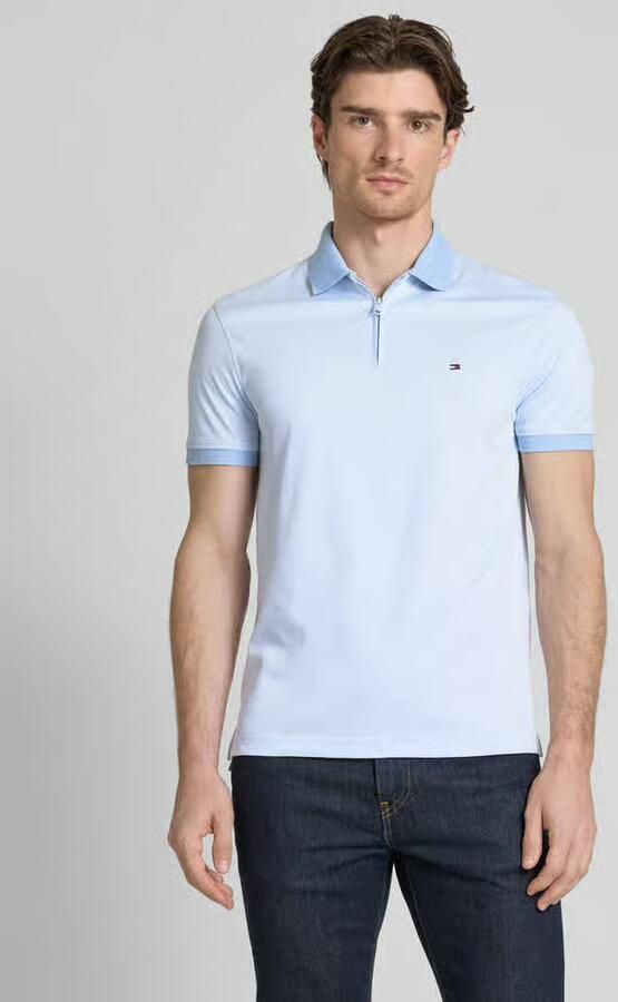 Tommy Hilfiger Regular fit poloshirt van katoenmix - Foto 2