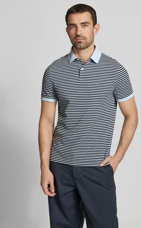 Tommy Hilfiger Regular fit poloshirt van katoenmix - Foto 2