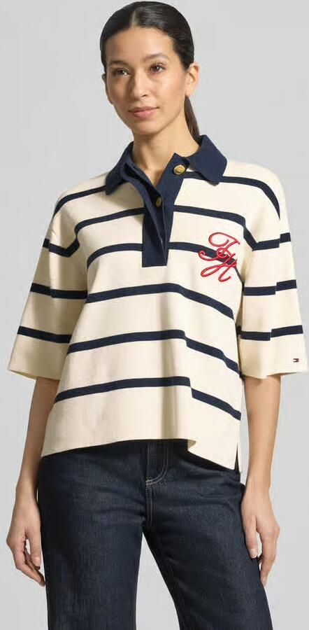 Tommy Hilfiger regular fit poloshirt van katoenmix - Foto 4