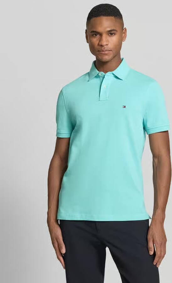Tommy Hilfiger Regular fit Poloshirt van Katoenmix - Foto 4
