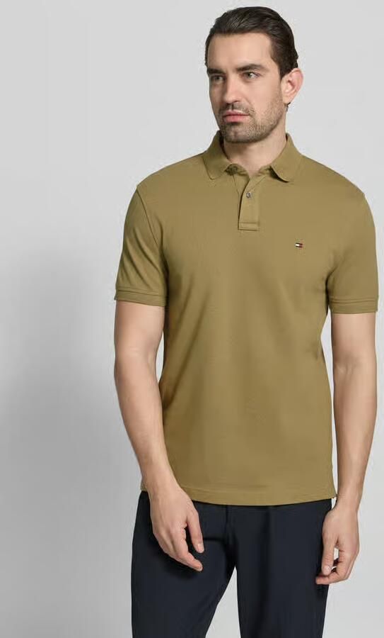 TOMMY HILFIGER Heren Polo's & T-shirts 1985 Regular Polo Khaki - Foto 8