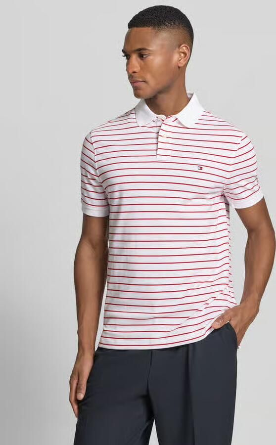 Tommy Hilfiger Regular fit Poloshirt van Katoenmix - Foto 4
