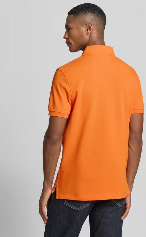 TOMMY HILFIGER Heren Polo's & T-shirts 1985 Regular Polo Oranje - Foto 11