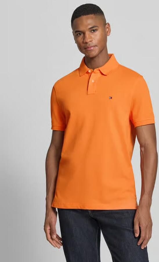 TOMMY HILFIGER Heren Polo's & T-shirts 1985 Regular Polo Oranje - Foto 12