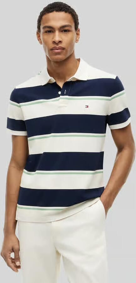 Tommy Hilfiger regular fit poloshirt van katoenmix - Foto 6