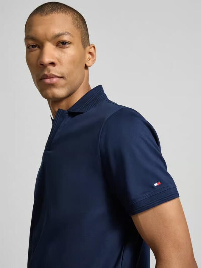Tommy Hilfiger Regular Fit poloshirt van puur katoen