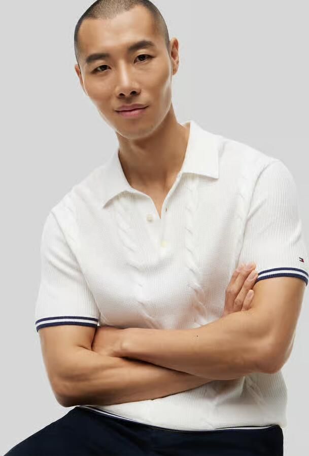 Tommy Hilfiger regular fit poloshirt van puur katoen