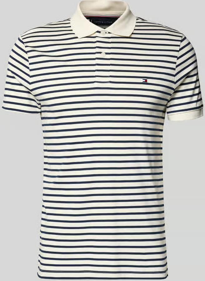 Tommy Hilfiger Regular fit poloshirt van puur katoen model 'LIQUID COTTON'