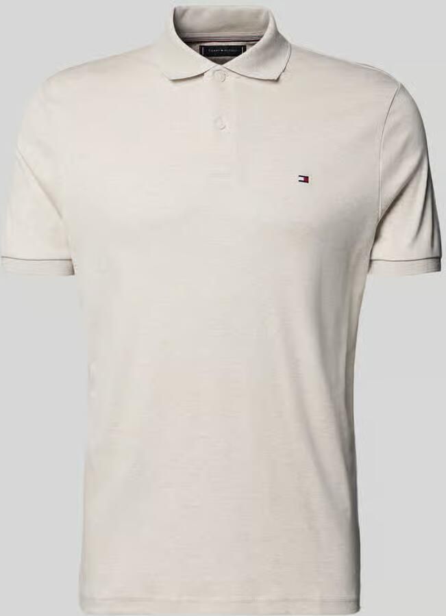 Tommy Hilfiger Regular fit poloshirt van puur katoen model 'LIQUID COTTON' - Foto 2