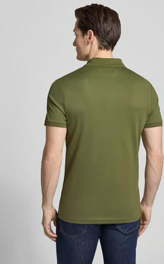 Tommy Hilfiger Regular fit Poloshirt van puur katoen Model 'LIQUID COTTON' - Foto 2