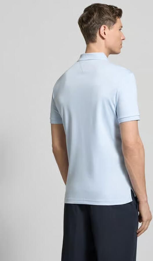 Tommy Hilfiger Regular fit Poloshirt van puur katoen Model 'LIQUID COTTON' - Foto 6